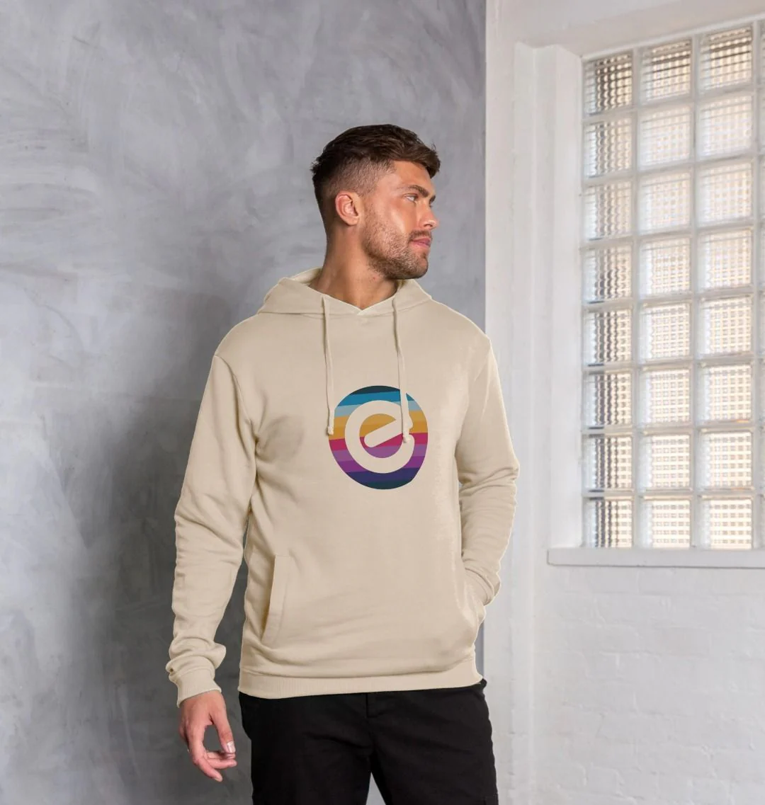 Men's 100% Organic  Hoodie - Image 8