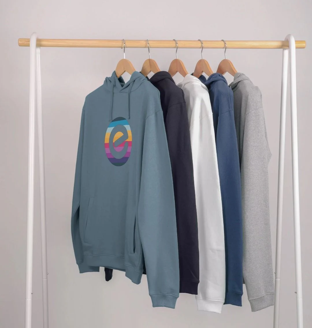 Men's 100% Organic  Hoodie - Image 9
